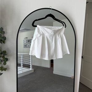 White Tennis skirt